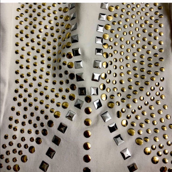 NWTS. Bebe Addiction Studded Dress - Picture 6 of 8